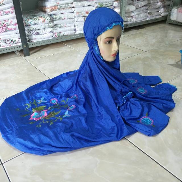 Mukena parasit terusan murah dan tebal