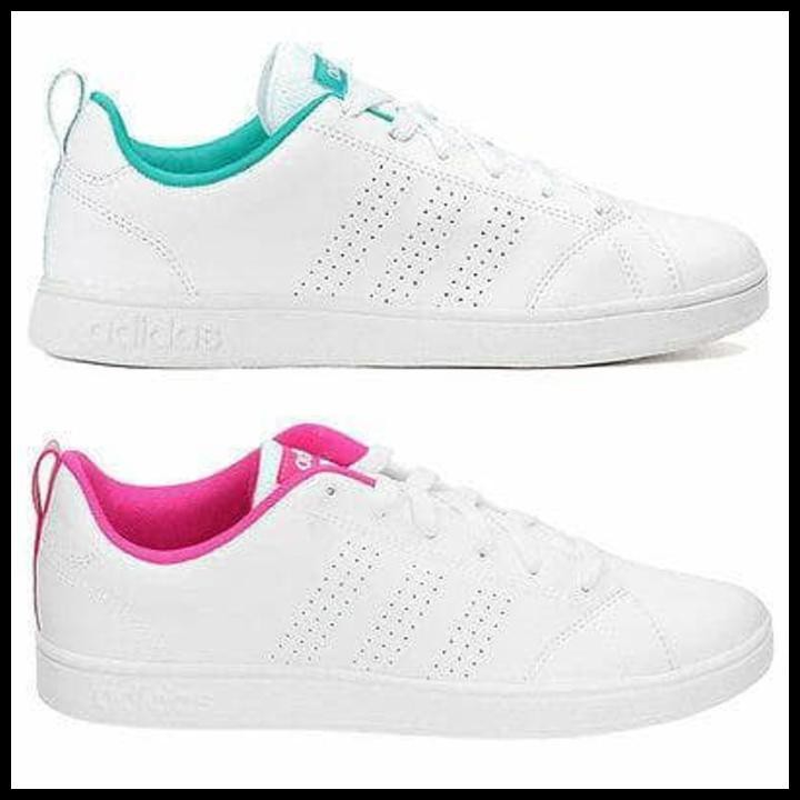 BIG SALE SEPATU SNEAKER ADIDAS NEO ADVANTAGE FULL PUTIH WHITE WOMEN WANITA CEWE 