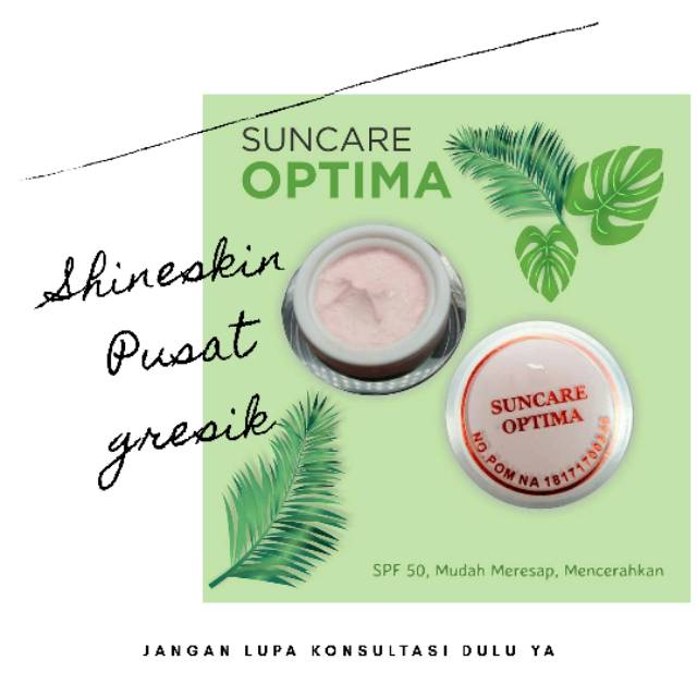 BWS SUNCARE OPTIMA SPF 50 || Shineskin skincare