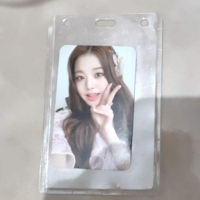 woonyoung iz*one official photocard from secret time photobook