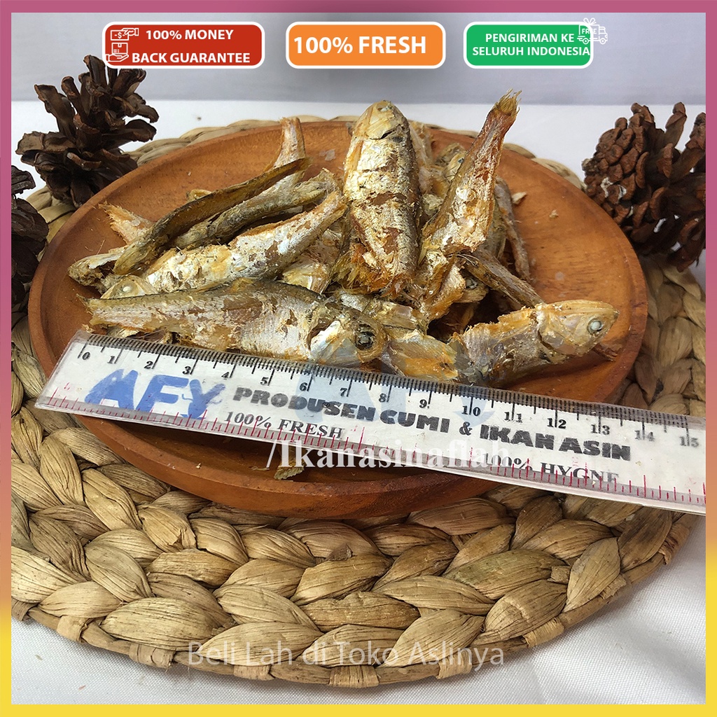 

Ikan Asin Sampah Rebus 1Kg 500gr 250gr/ Ikan Asin Sampah 100% Fresh