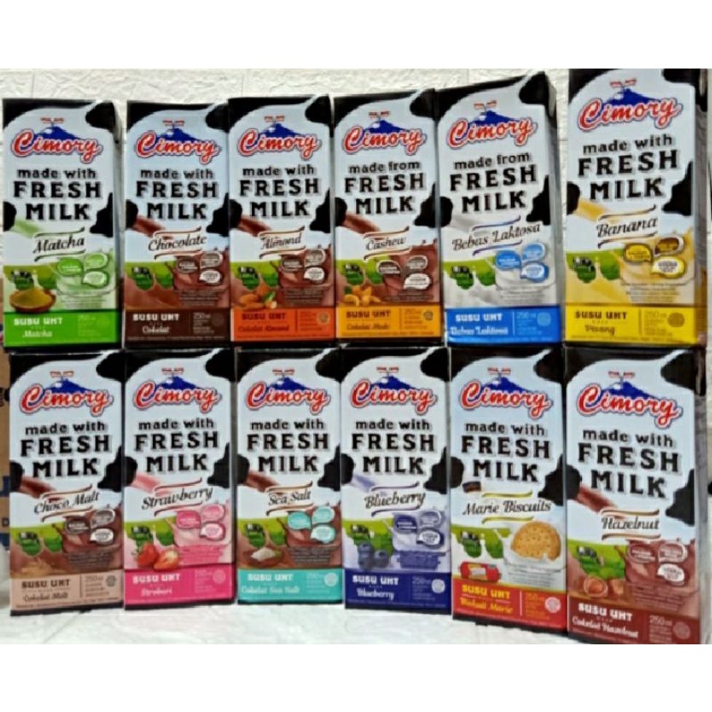 

CIMORY Susu UHT 250ml M/W Fresh Milk 250ml ( 1 Karton )