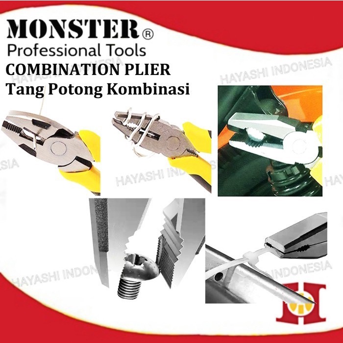 Tang Kombinasi 7 inch MONSTER MT-H707A