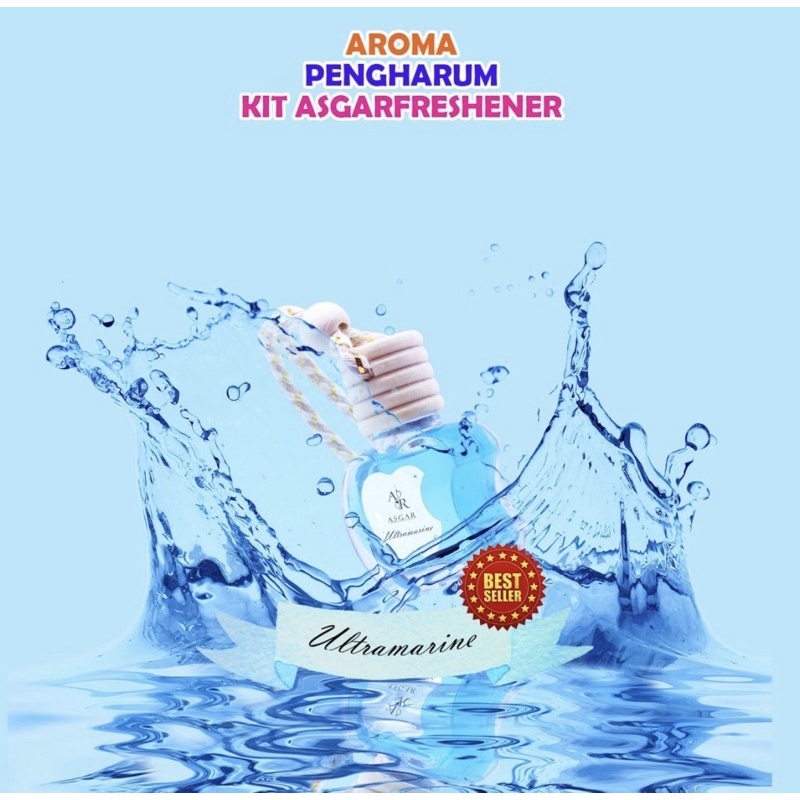 ASGAR FRESHENER - Pengharum Ruangan - Pewangi Ruangan - Pengharum Mobil -  Parfum Botol Apel