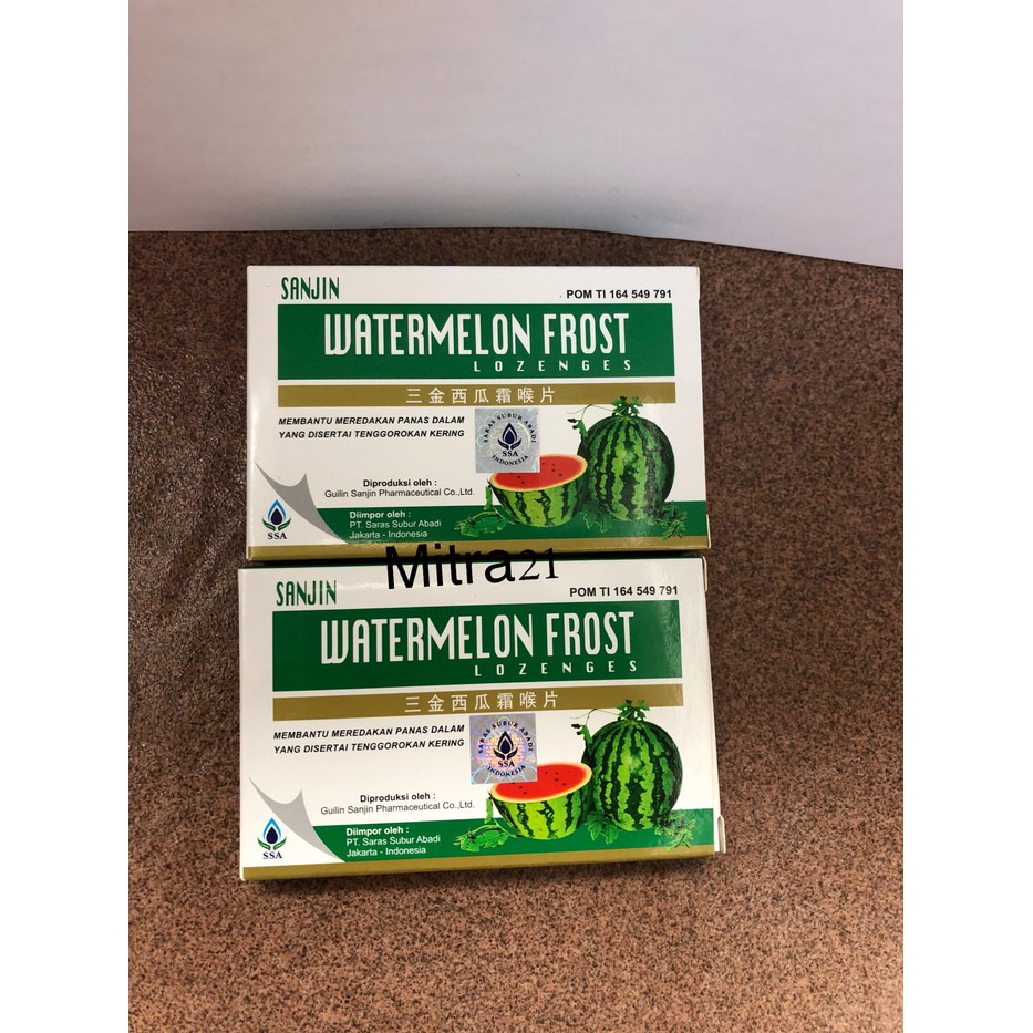 Sanjin WF Lozenges watermelon frost Lozenges