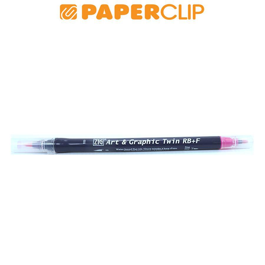 

PEN BRUSH ZIG KURETAKE ART & GRAPHIC TWIN RB+F TUT-95 020 PINK