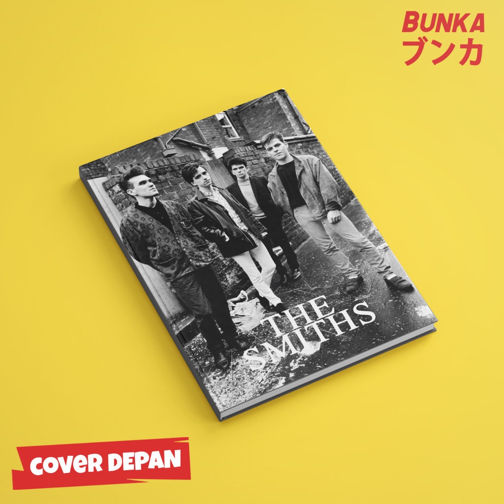 

Notebook 80's Band The Smiths Hardcover A5 Buku Tulis Catatan Notes Agenda Planner Jurnal