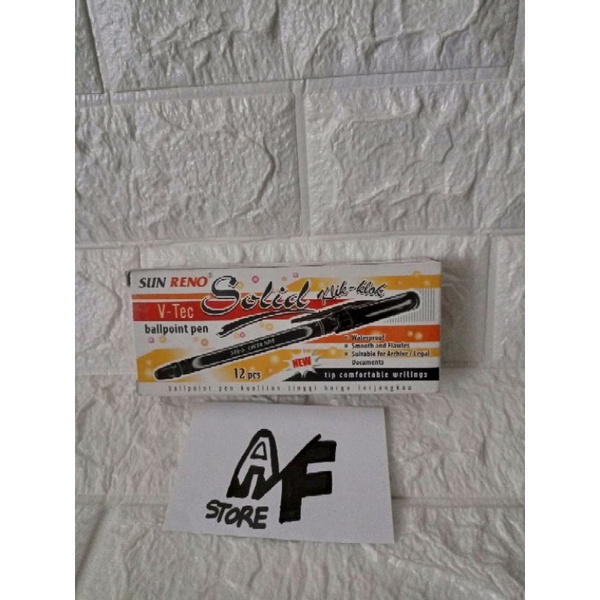 

Bolpoin pen sun reno V-Tec