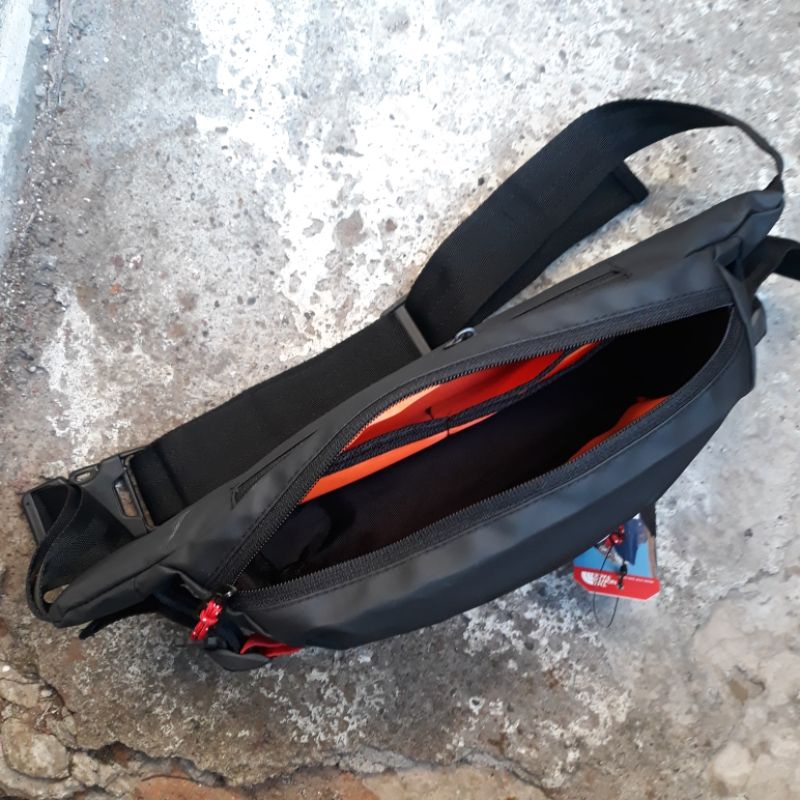 TAS SELEMPANG PRIA WAIST BAG TNF THE NORTH FACE WATERPROOF ANTI AIR PREMIUM MURAH