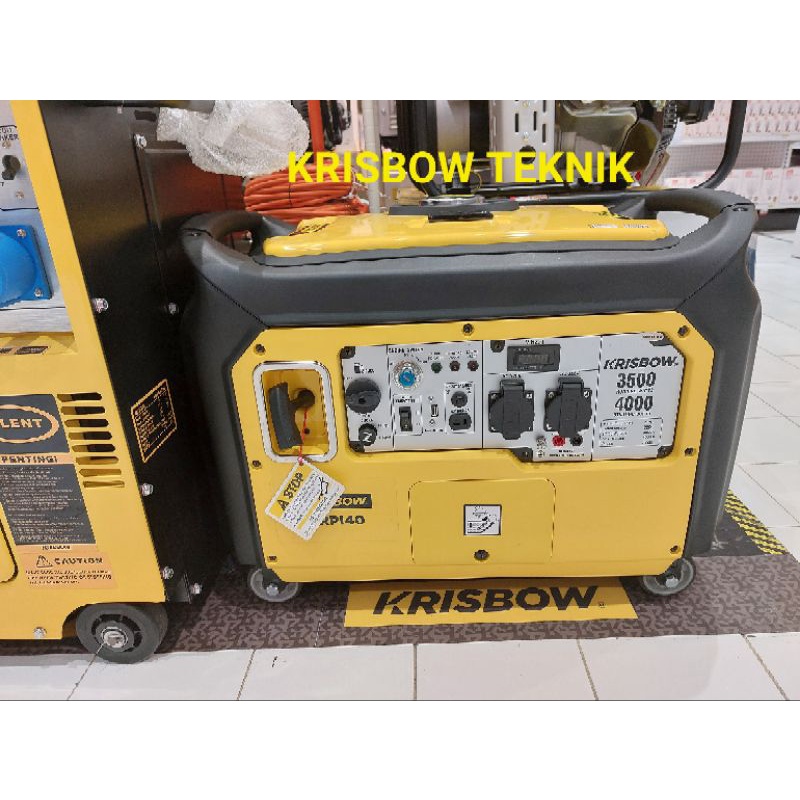 krisbow generator genset inverter 4000w 1ph KRISBOW Silent