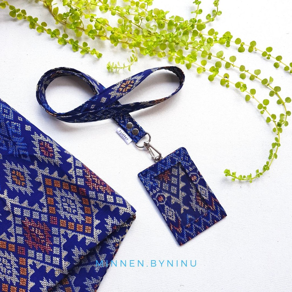 

ID Card Holder Batik - One Face Lanyard Set (BC-49)