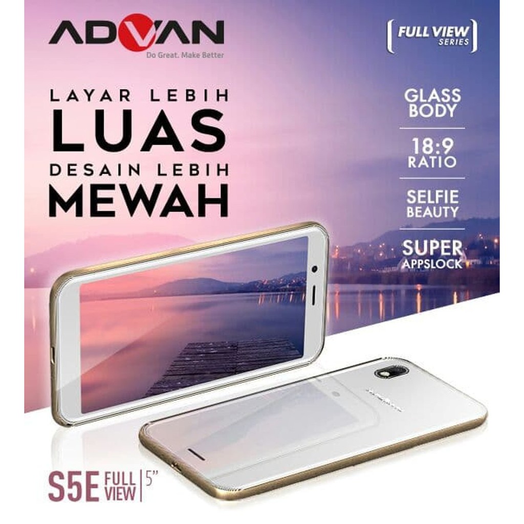 Smartphone Advan S5E Full View