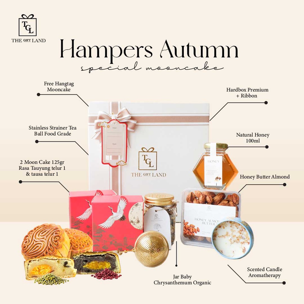 

Hampers Mooncake Kue Bulan Mid Autumn Festival Luxury Box