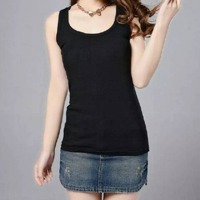 TANKTOP TANK TOP ATASAN WANITA CEWEK CEWE SEAMLESS HALUS FASHION SEKSI SEXY