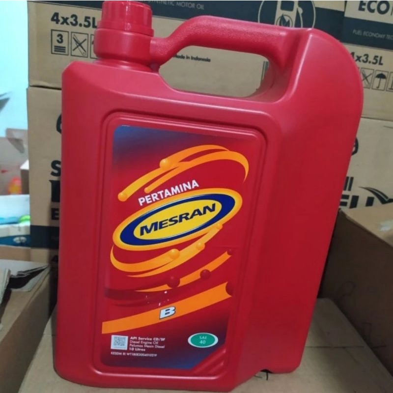 OLI PERTAMINA MESRAN B40 GALON 10LITER