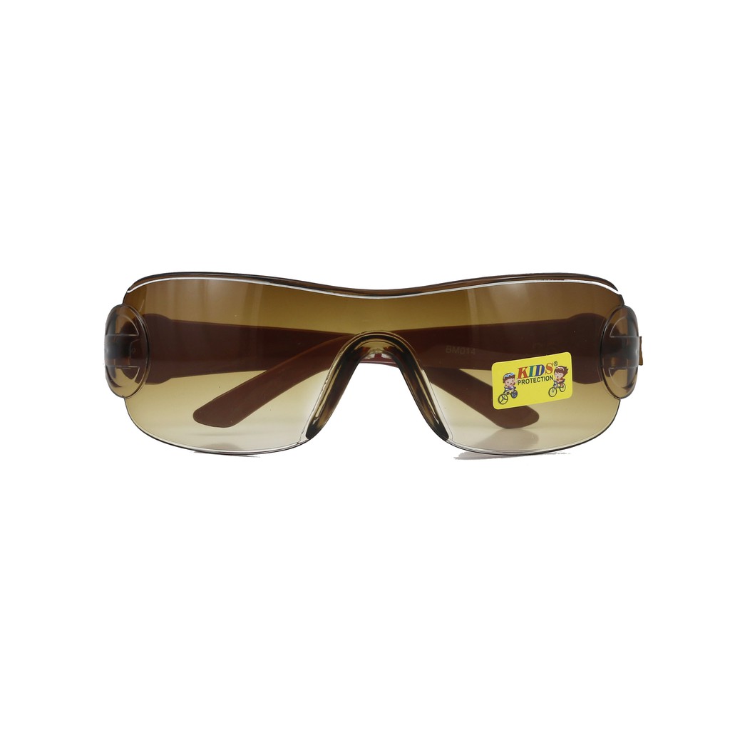 KACAMATA SPORT ANAK / KACAMATA ANAK MODEL SPORT / KACAMATA SAFETY ANAK 014 / KACAMATA ANAK LAKI LAKI-BROWN