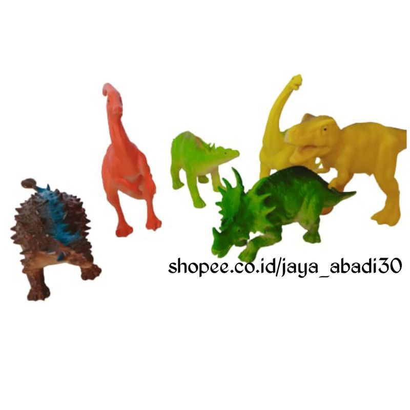 MAINAN HEWAN DINOSAURUS ISI 6 PC Q602