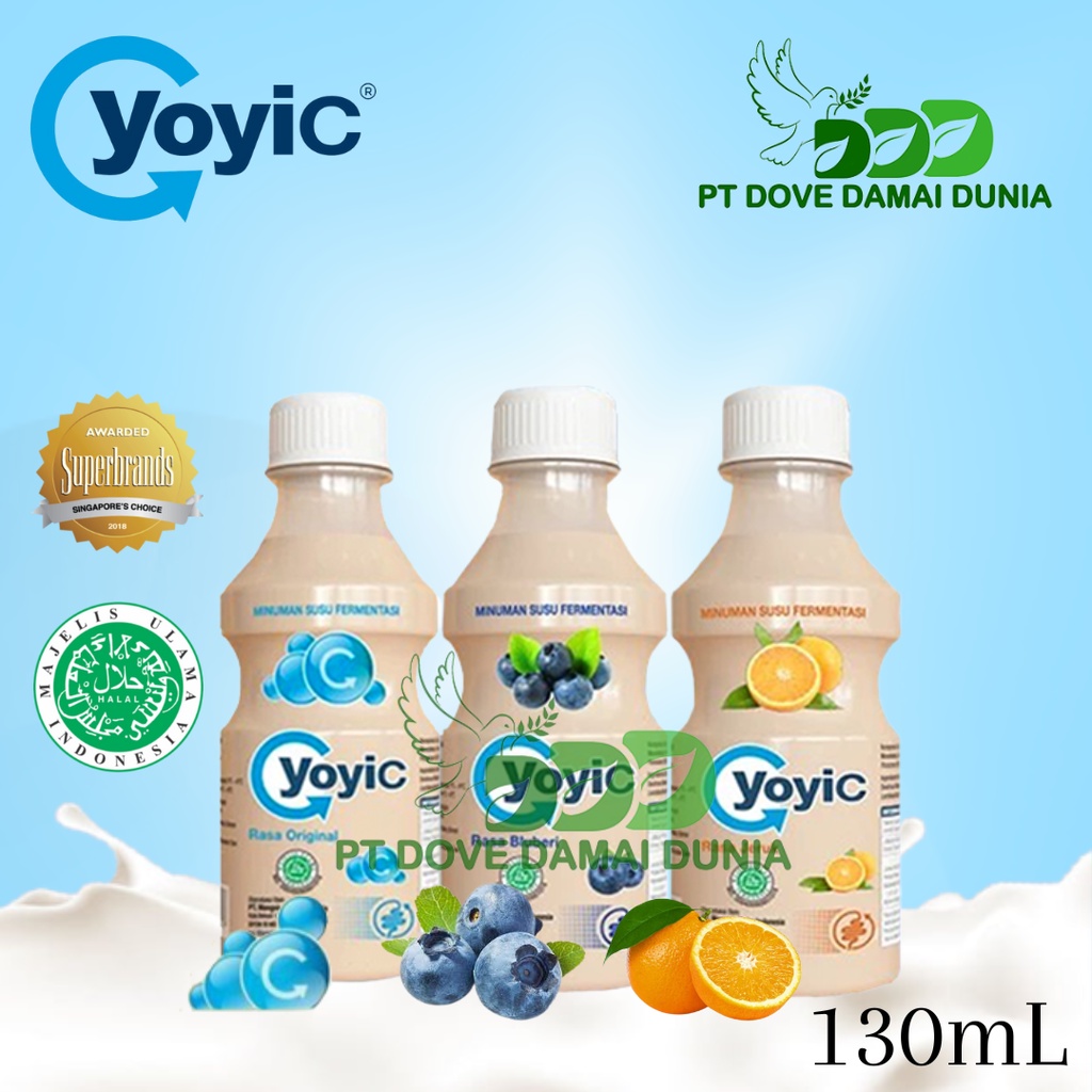 

PROMO !! YoyiC Minuman Susu Fermentasi 130mL 1Pack (12Pcs)