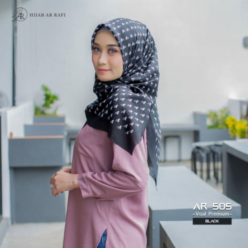 COD☑️AR 505/SEGI EMPAT ARRAFI/MOTIF ARRAFI/BAHAN ADEM VOAL