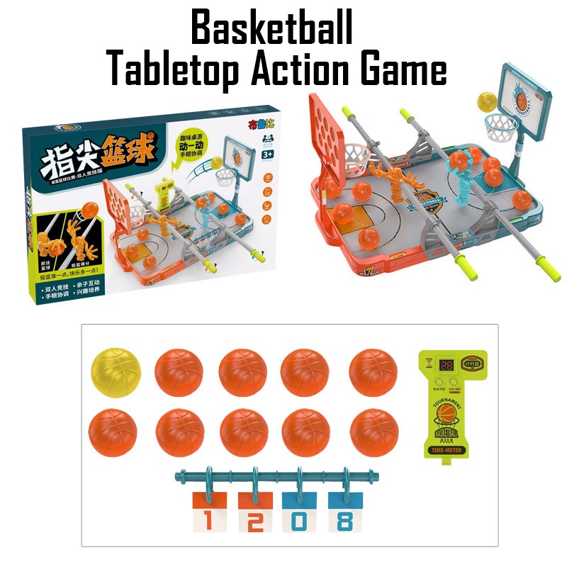 Desktop Interactive Fun Sports Fingertip Shooting Basketball Tabletop