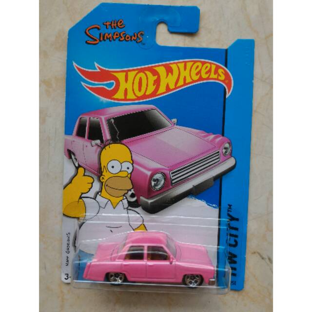 hot wheels simpsons