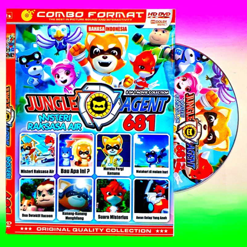KASET FILM ANAK ANAK KARTUN TERBARU JUNGLE AGENT DUBBING BAHASA INDONESIA-FILM ANAK2 KARTUN TERBARU 