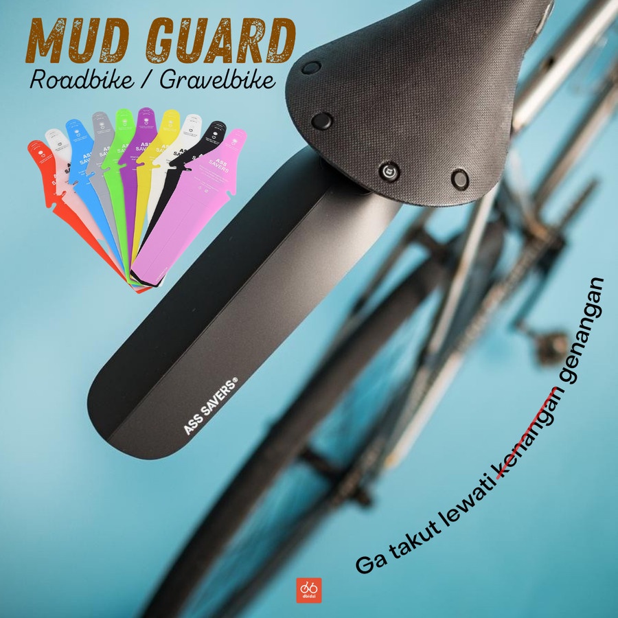 Ass Savers Spakbor Spatbor Fender Sepeda Gravel Roadbike Balap Ringan