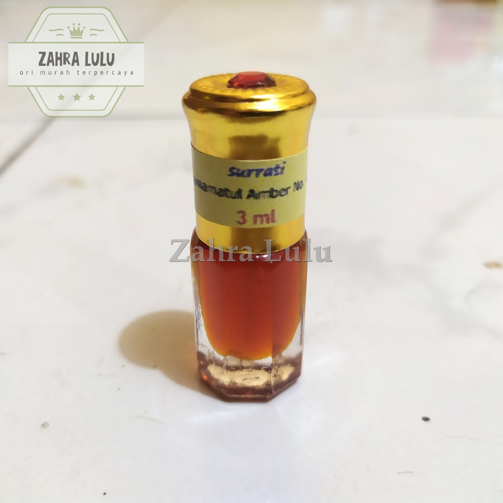Parfum 3 ml SHAMAMATUL AMBER NO. 4000 By Surrati Original Arab Saudi