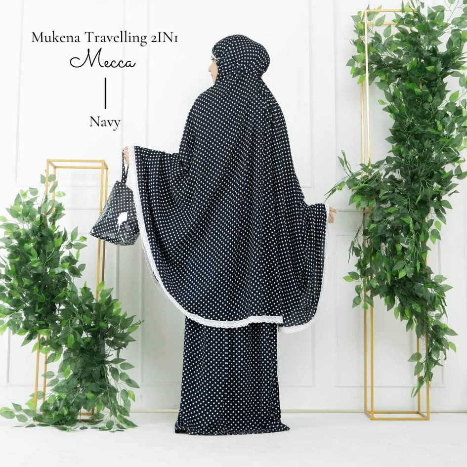 Mukena Dewasa Travelling 2in1 Mecca