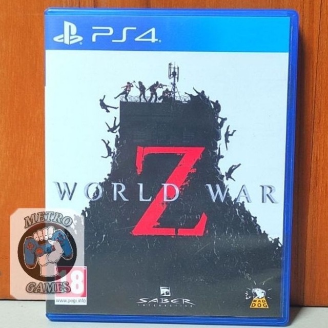 World War Z PS4 Kaset Worldwar Z WW Playstation PS 4 PS 5 Ps5 Worldwarz WarZ CD BD Game WorldZ Worlds Worldswar WWZ Games ps 4 ps 5 ori original asli terbaru aftermath world warz petualangan seru action ps4 ps5