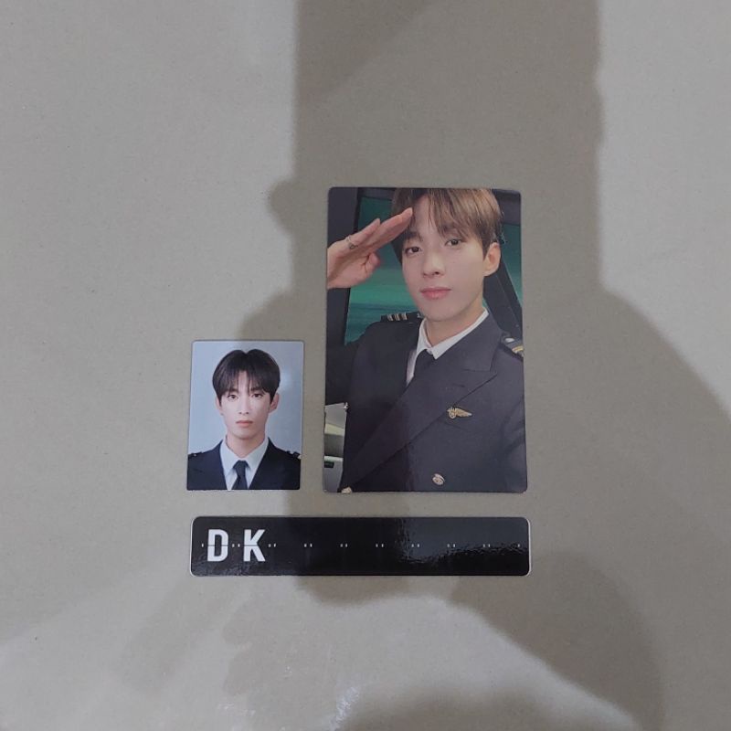 [BOOKED] DK pilot photocard set membership kit seventeen