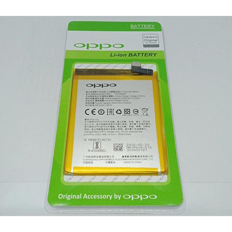 Baterai Batre OPPO BLP609 F1 PLUS -R9 Baterai Battery OPPO R9-F1 PLUS BLP-609 Baterai Batre