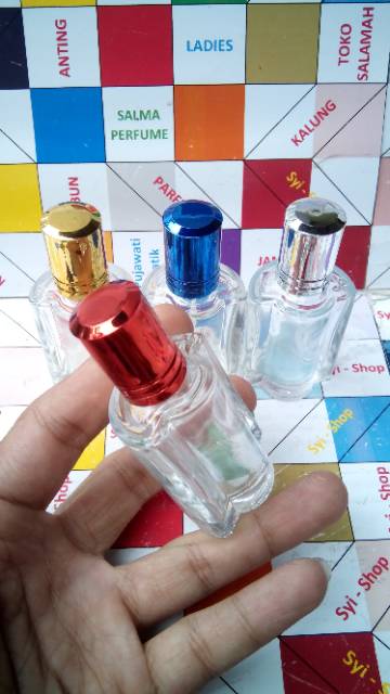 GROSIR Botol Parfum Spray Kaca Bening 20ml - SP05