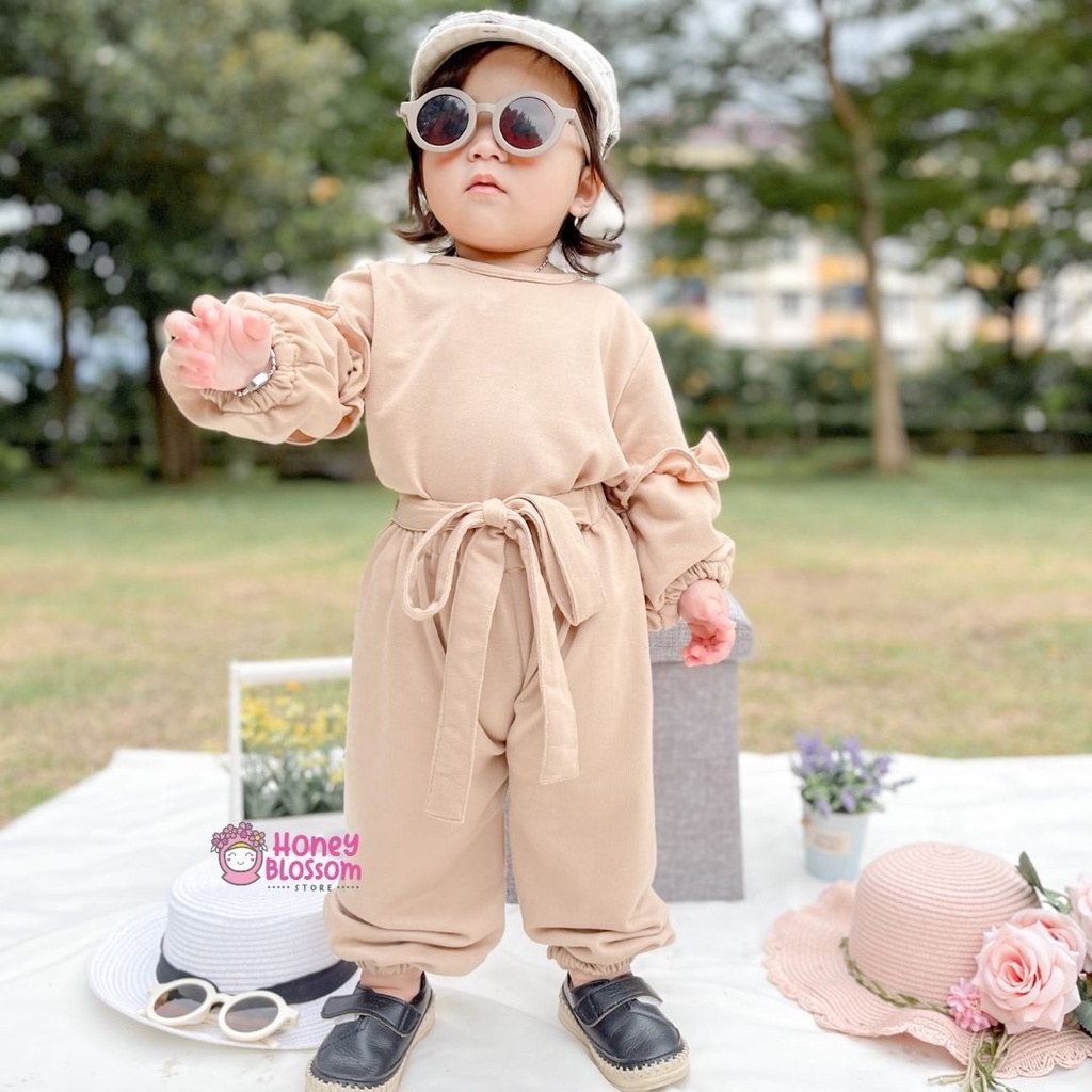 Baju One Set Anak Perempuan Cantik Alika Series usia 0_5 Tahun / Baju Muslim Anak