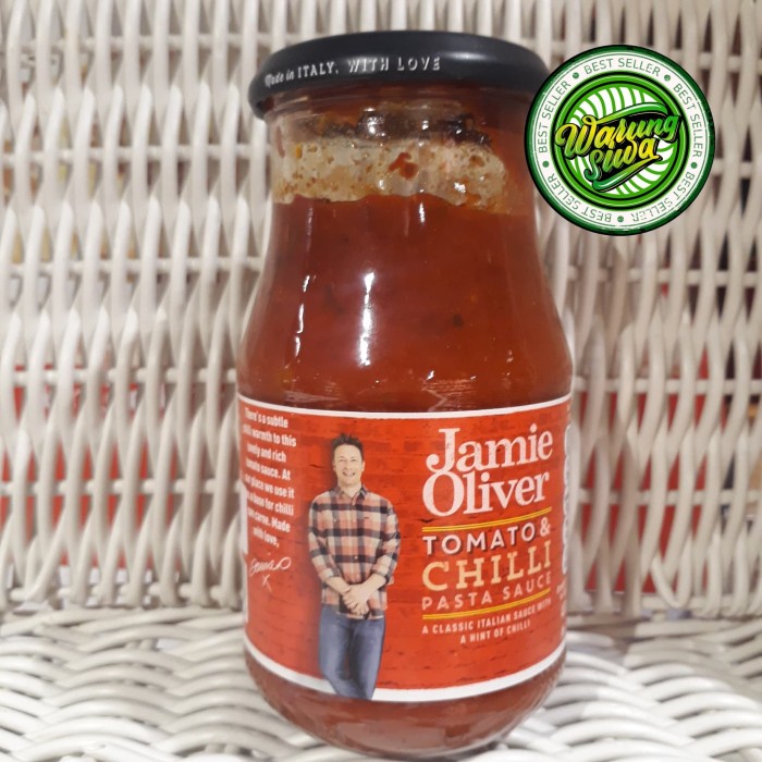 

Jamie oliver tomato & chilli pasta sauce 400 gram