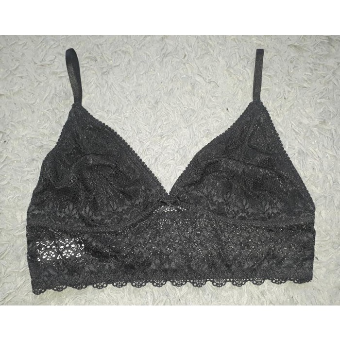 Bra Rheto Black Lace Bandeau