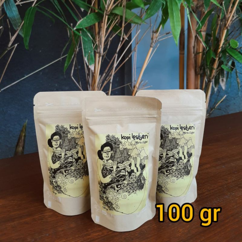 

Kopi Bubuk Muria Kopi Lestari Robusta Rasa Mantap Not Arabica (100gr)