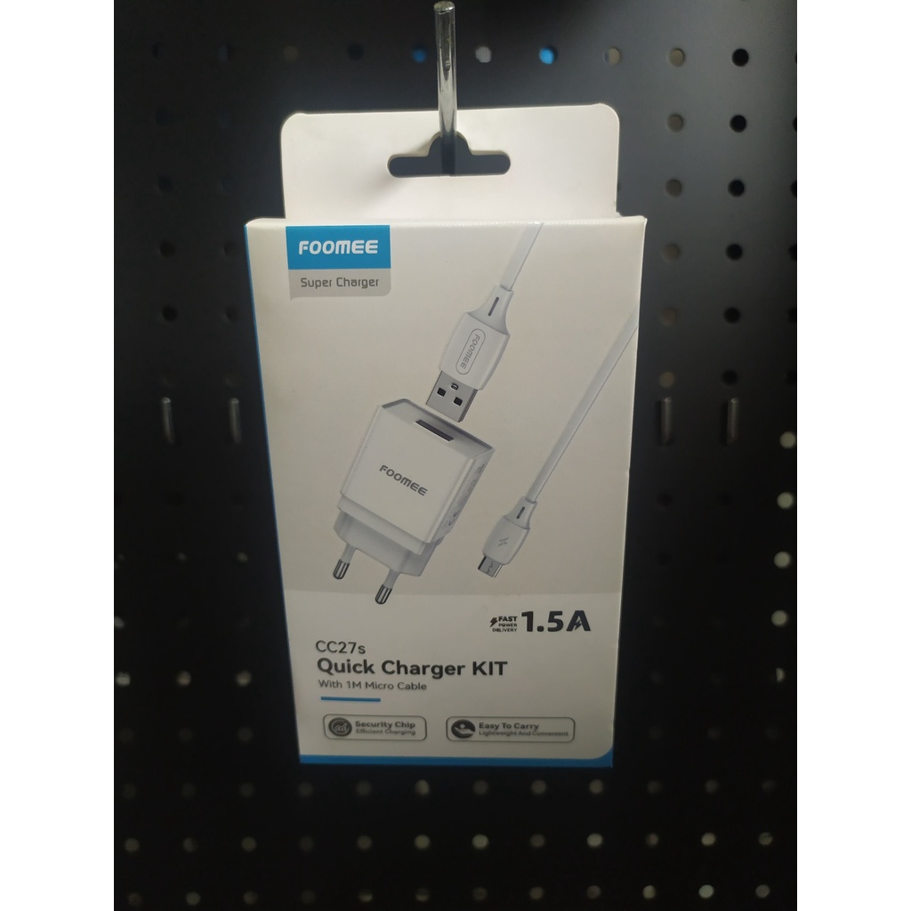 QUICK CHARGER KIT FOOMEE CC27s TRAVEL CHARGER