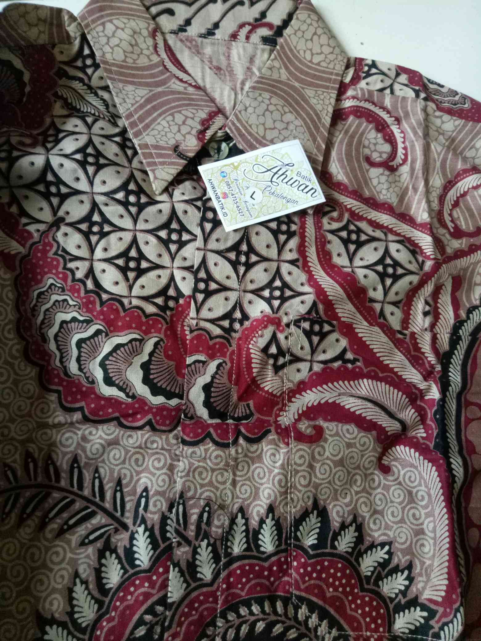 Gamis Batik Couple Aleena | Gamis Couple Modern ( Free Jilbab )