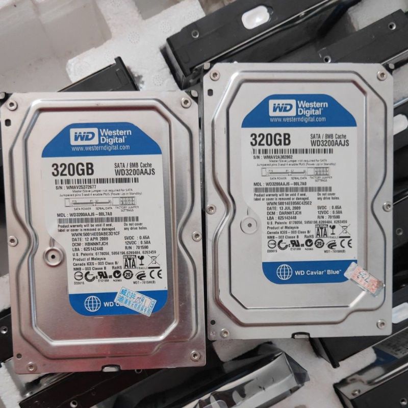 HDD Hardisk internal Pc 320gb 3,5"-Hardisk 320gb Pc