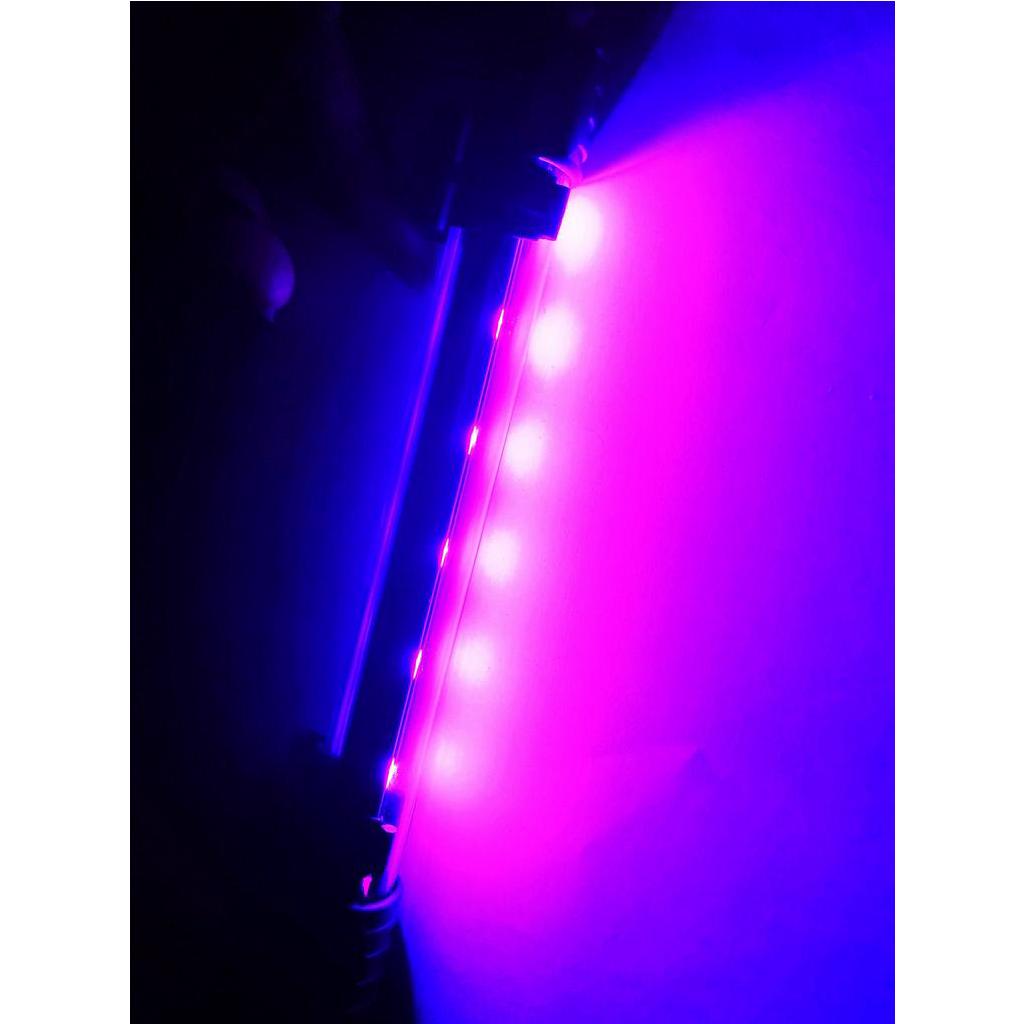 Lampu Led aquarium 20cm WARNA PINK / WARNA MERAH (aman bila dicelup)