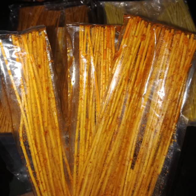 

Mie lidi mi lidi pedas dan asin