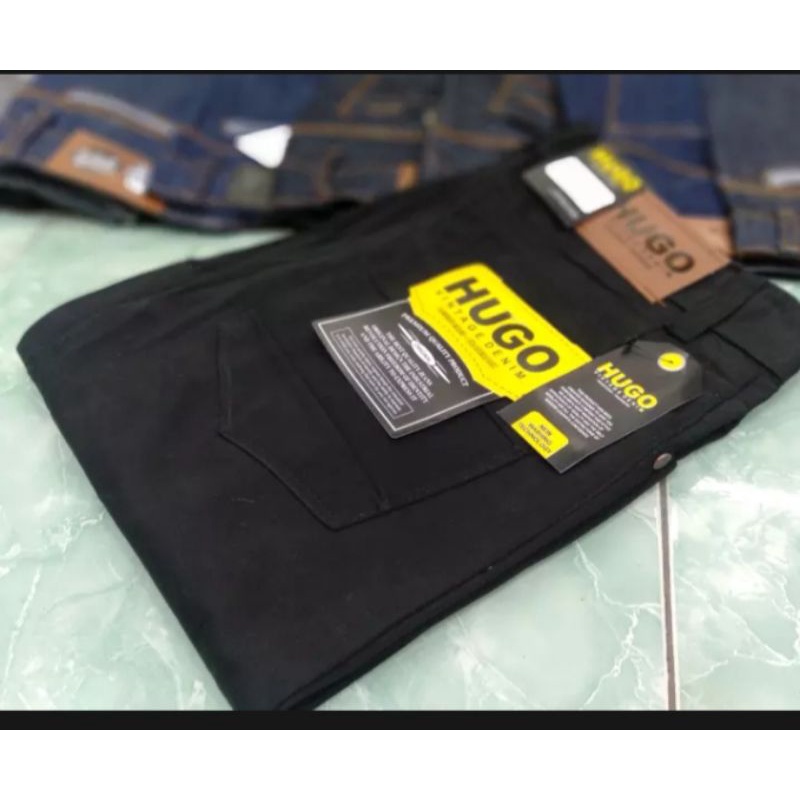 Celana panjang Kanvas Hugo pria/celana Kanvas murah/celana panjang hugo