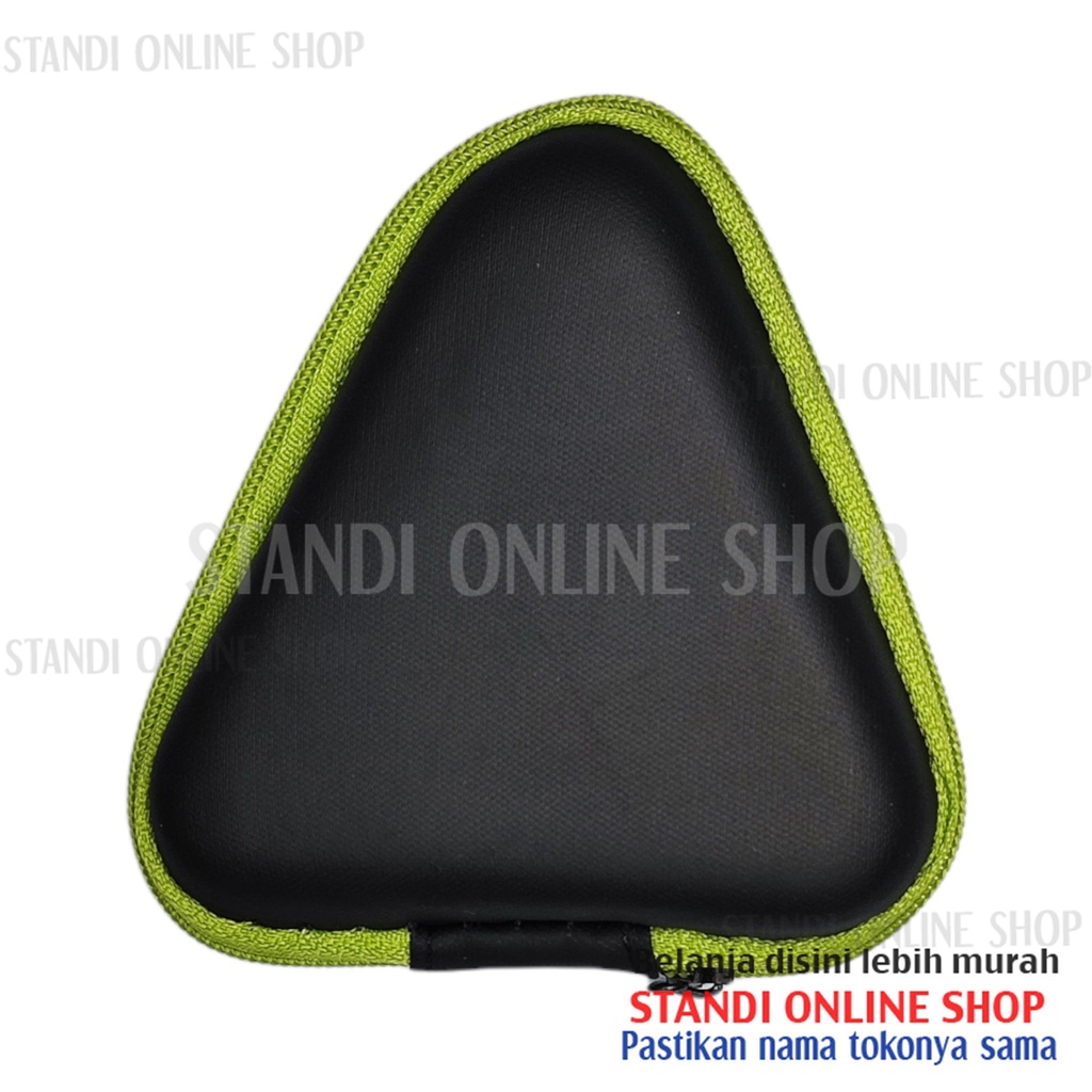 Hardcase Dompet Segitiga Kecil Multi Fungsi Tempat Kunci Earphone