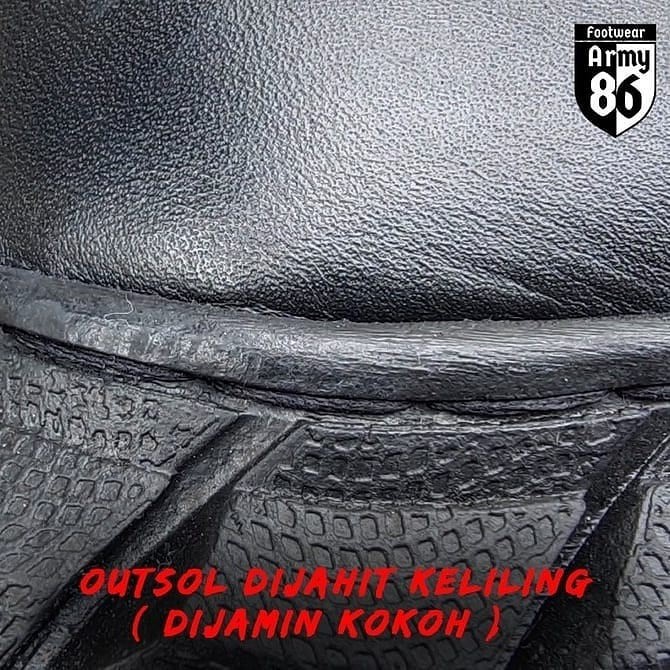SEPATU PDL ARMY 86 RAIDERS KULIT SAPI ASLI SEPATU PDL DINAS LAPANGAN TNI POLRI SECURITY SATPAM