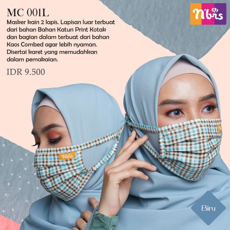Masker Hijab Nibras