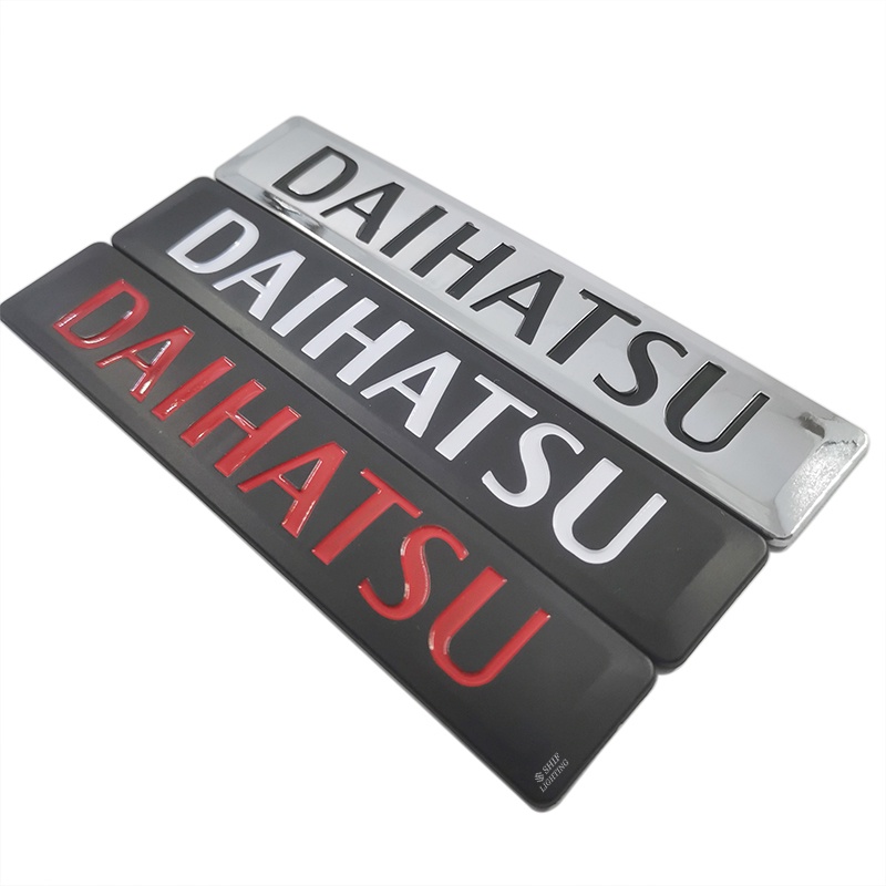 1pc Stiker Emblem Logo Daihatsu Bahan Abs Untuk Mobil