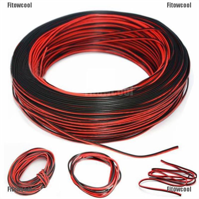 Fcid Kabel  Konektor Elektrik 2Pin 10m Warna Merah  Hitam  