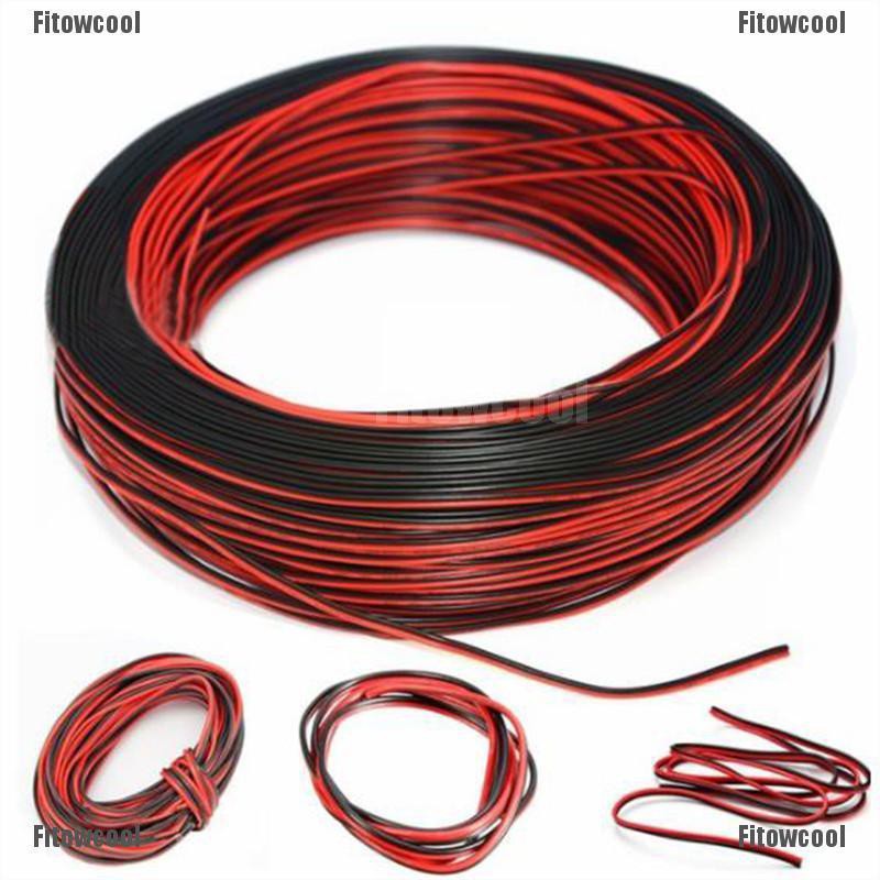 Fcid Kabel Konektor Elektrik 2Pin 10m Warna Merah Hitam Fcid Kabel Konektor Elektrik 2Pin 10m Warna Merah Hitam