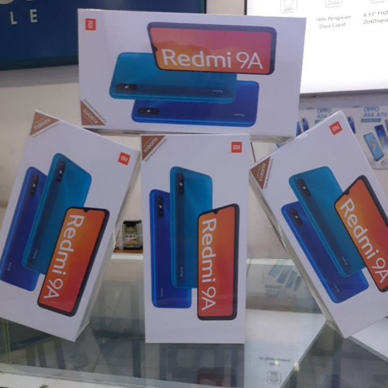 hp Xiaomi Redmi 9A Ram 3gb Rom 32gb Ram 2gb rom 32gb Battrei 5000maH Garansi Resmi 1 tahun Tam segel-5